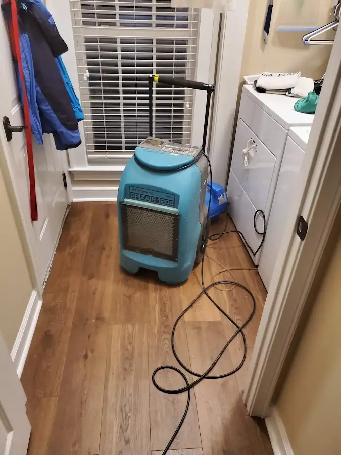 Commercial dehumidifier deployed for Crawl Space Restoration in Highland Village